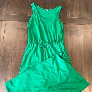 Gap green maxi dress